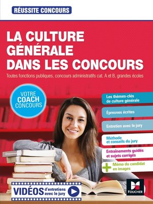 cover image of Réussite concours--La culture générale dans les concours